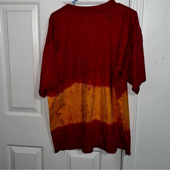 Pro Spirit Vintage T Shirt 1990's Tie Dye Surf Skate Beach Earth Logo Men’s 2X - Picture 3 of 4